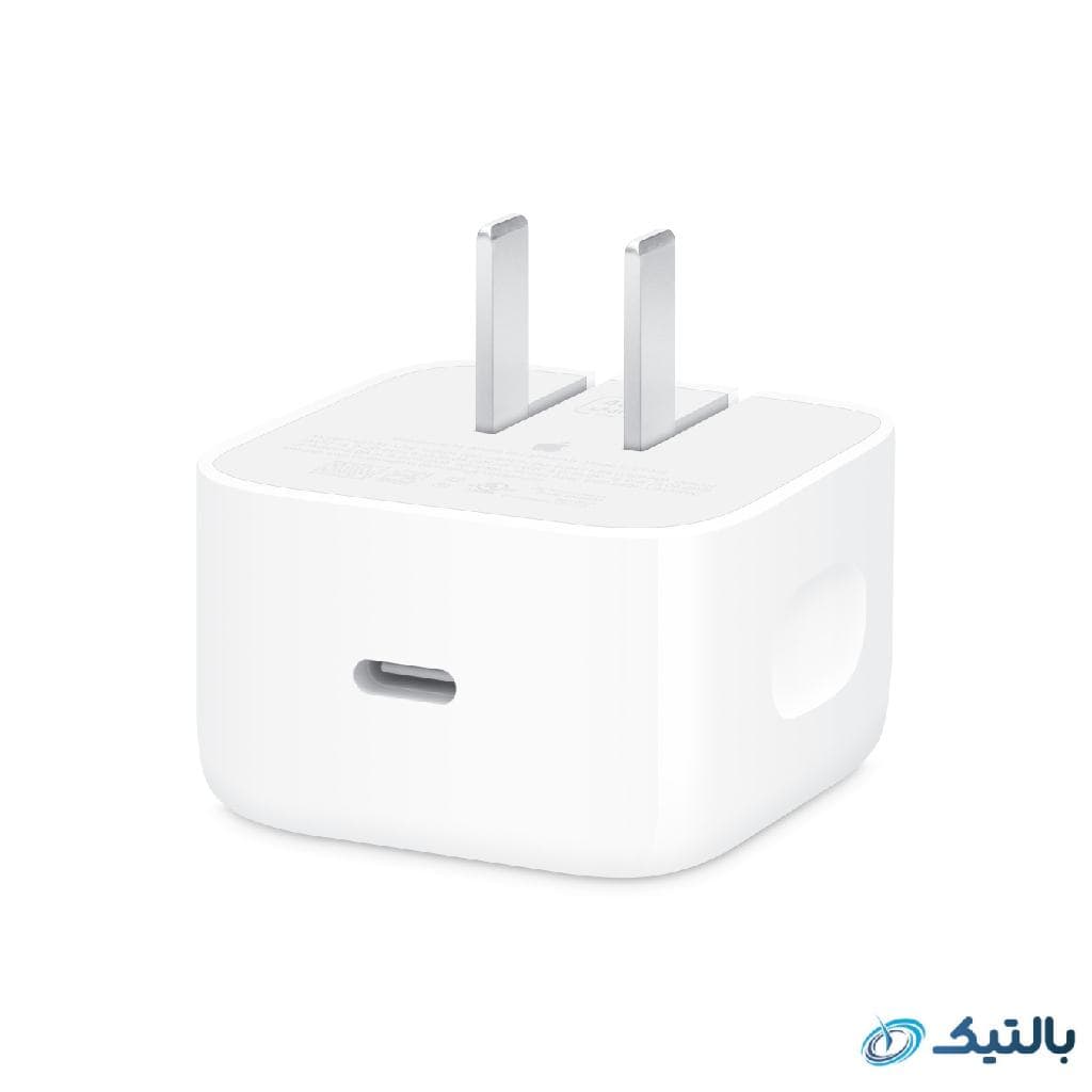 شارژر دیواری 40 وات اپل (اپل استوری) | 40W Dynamic Power Adapter with 60W Max گارانتی مادام العمر LetMeRepair