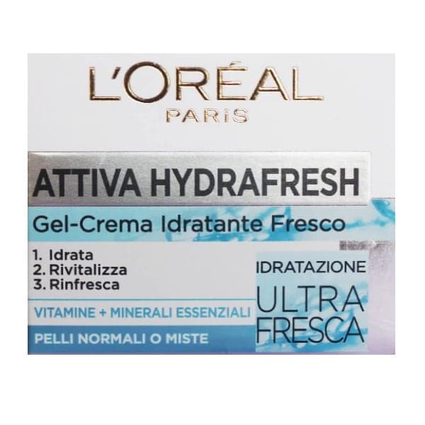 ژل کرم آبرسان لورال مدل Attiva Hydra Fresh پوست مختلط و چرب حجم 50 میل