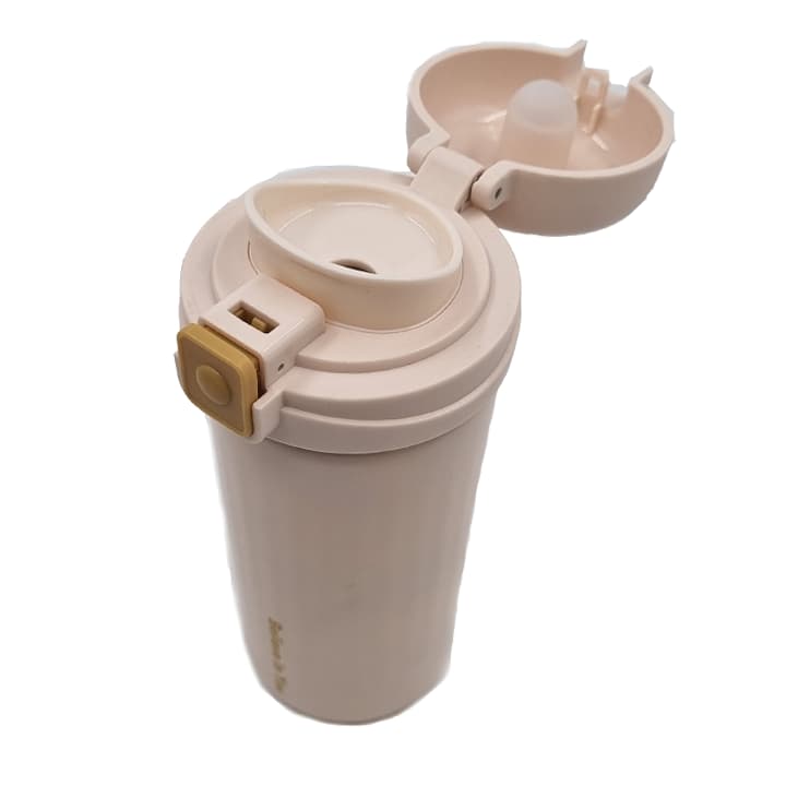 تراول ماگ 450 میلی لیتر دکمه ای VACUUM BOTTLE — تصویر ۳