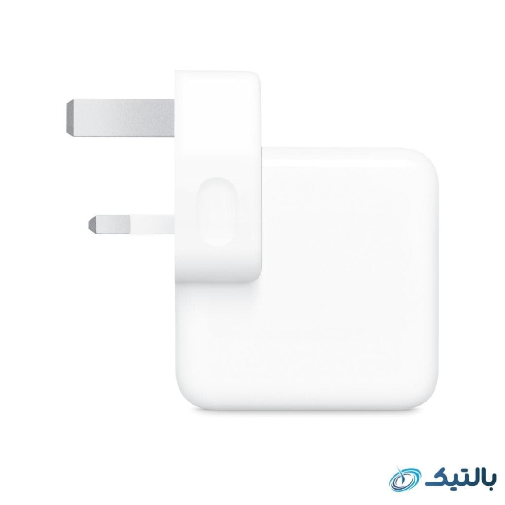 شارژر دیواری اپل مدل Dual USB-C توان 35W اپل استوری اورجینال گارانتی مادام العمر LetMeRepair — تصویر ۲