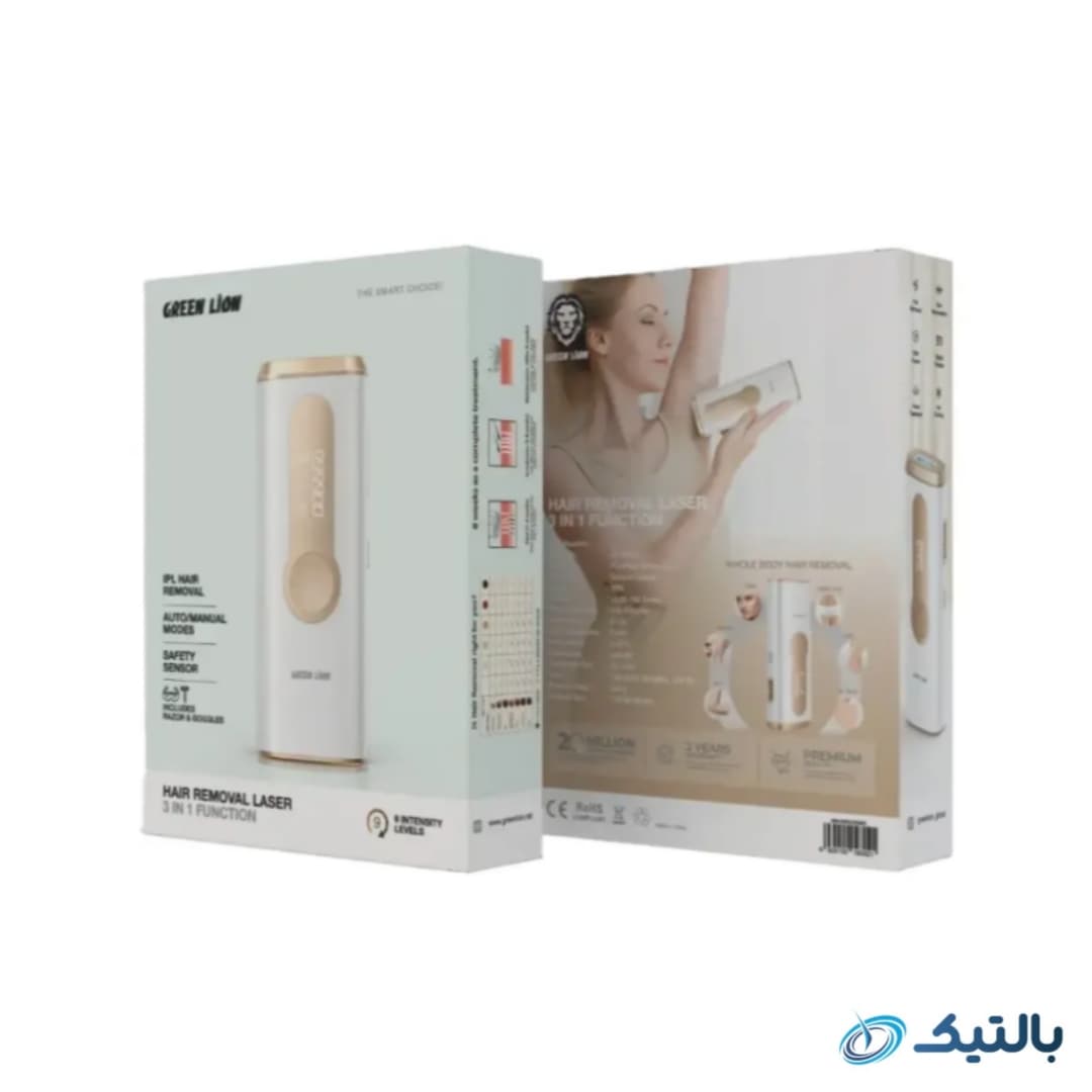 دستگاه لیزر مو های زائد 3 در 1 گرین لاین مدل Hair Removal Laser — تصویر ۵