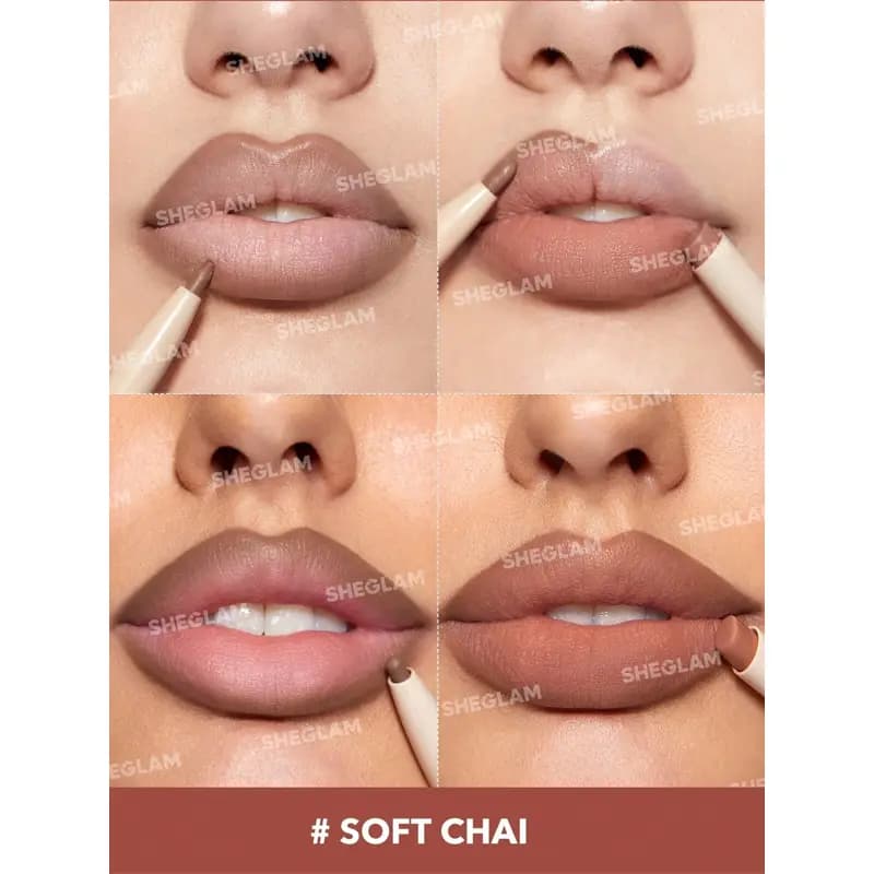 رژ لب و خط لب دو سر شیگلم مدل Glam 101 — تصویر ۷