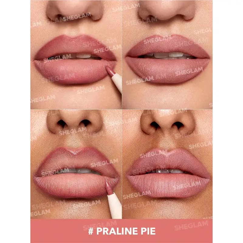 رژ لب و خط لب دو سر شیگلم مدل Glam 101 — تصویر ۳