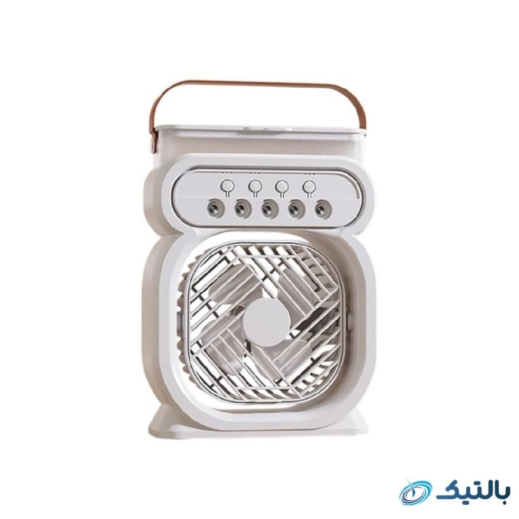 مینی کولر مه پاش رومیزی Fan Humidifier — تصویر ۳