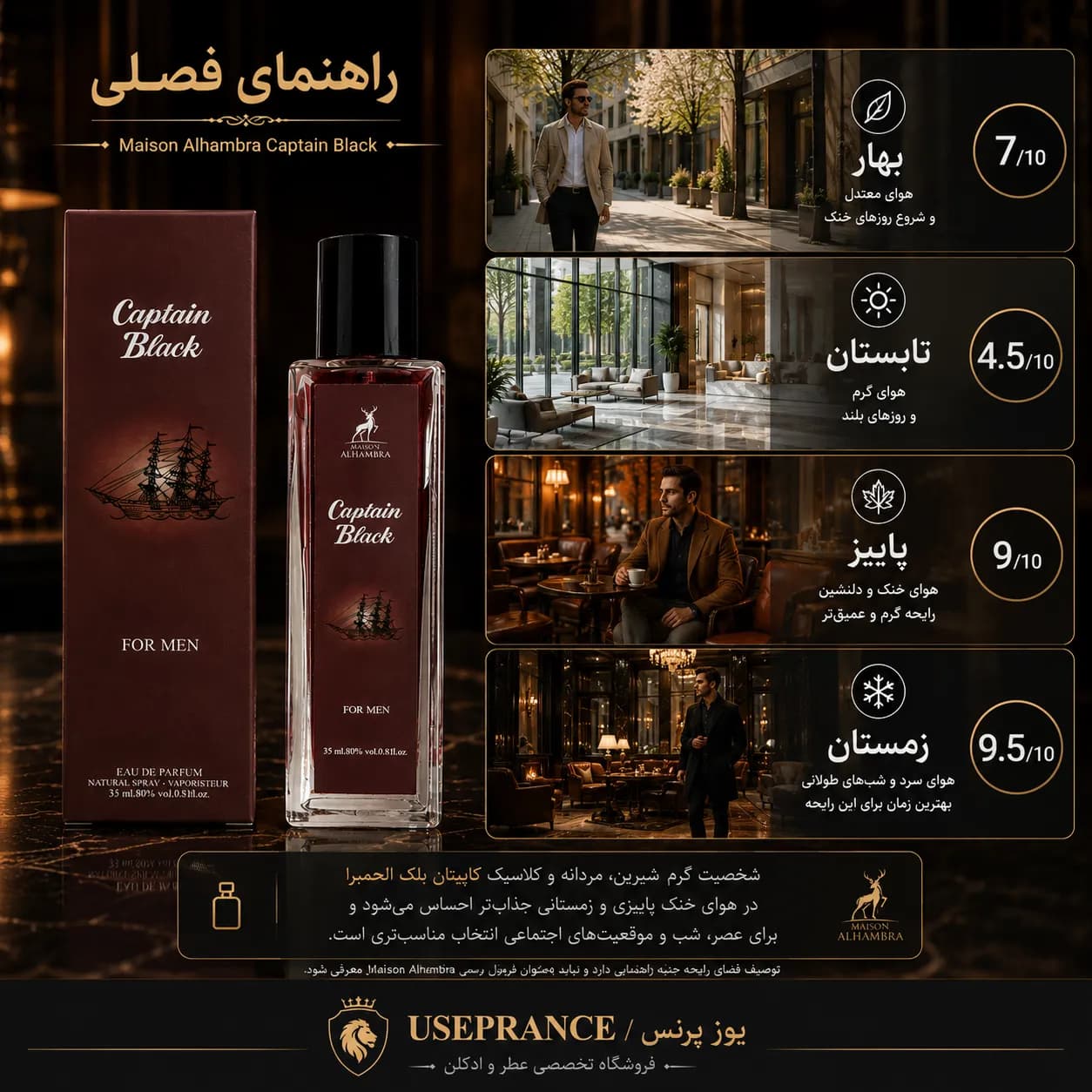 کاپیتان بلک الحمبرا ۳۵ میل | Maison Alhambra — تصویر ۵