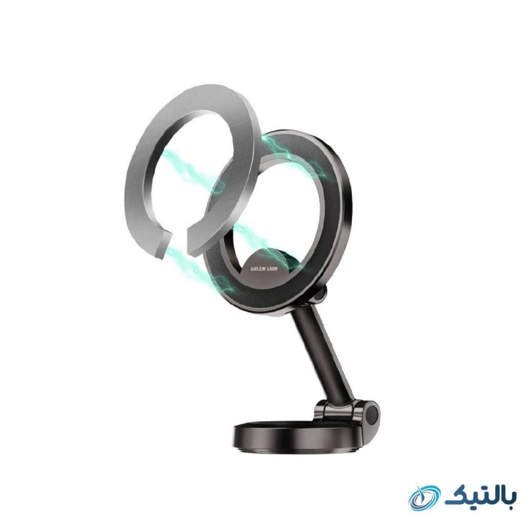 پایه نگهدارنده گوشی گرین لاین Green Lion Maghold 360 Car Mount — تصویر ۲