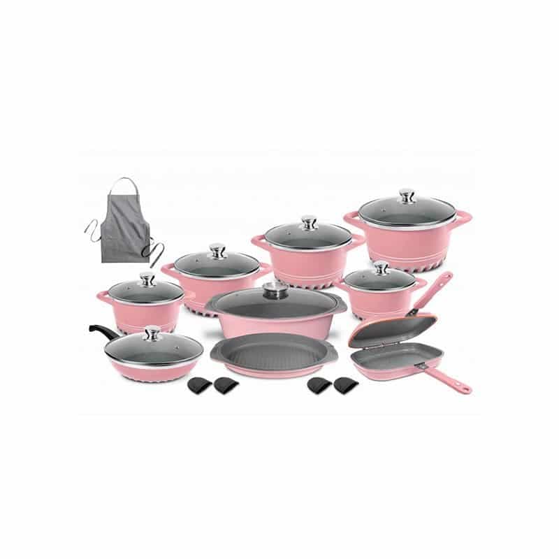 سرویس قابلمه گرانیتی 20 پارچه MGS مدل italy c