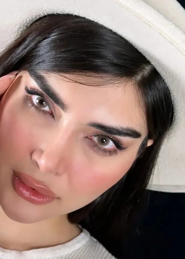 لنز کورهیزل(عسلی بدون دور)