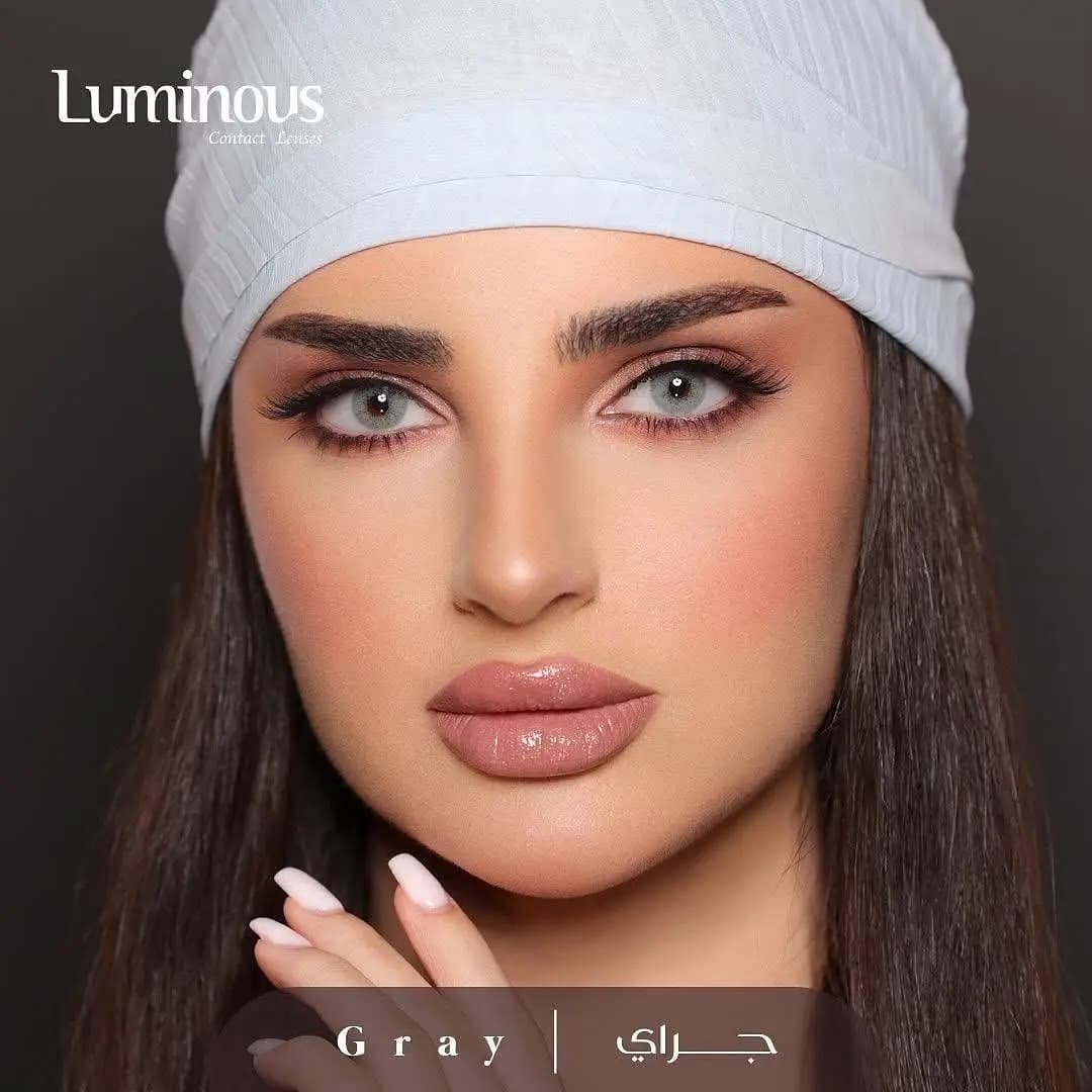 لنز گری(طوسی ابی روشن بدون دور) — تصویر ۲