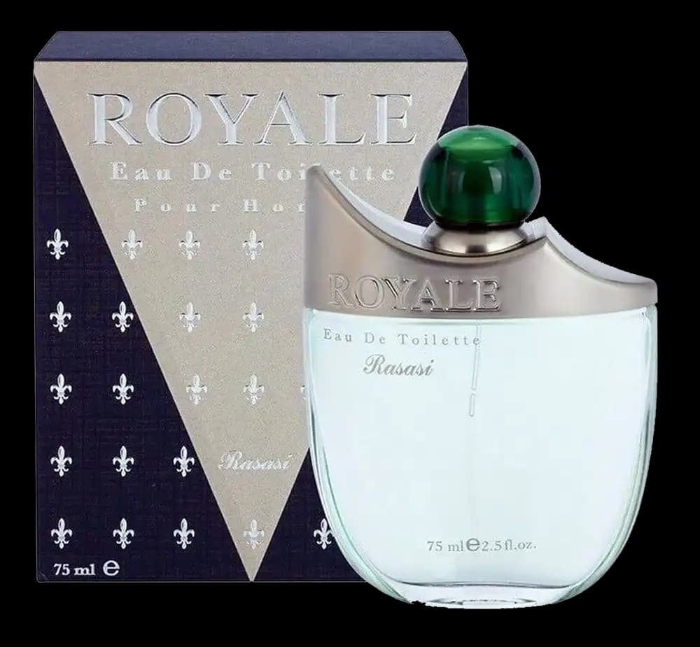 ادو تویلت مردانه رصاصی رویال مدل Royale