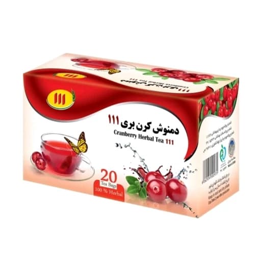 دمنوش کرن بری 111 بسته 20 عددی