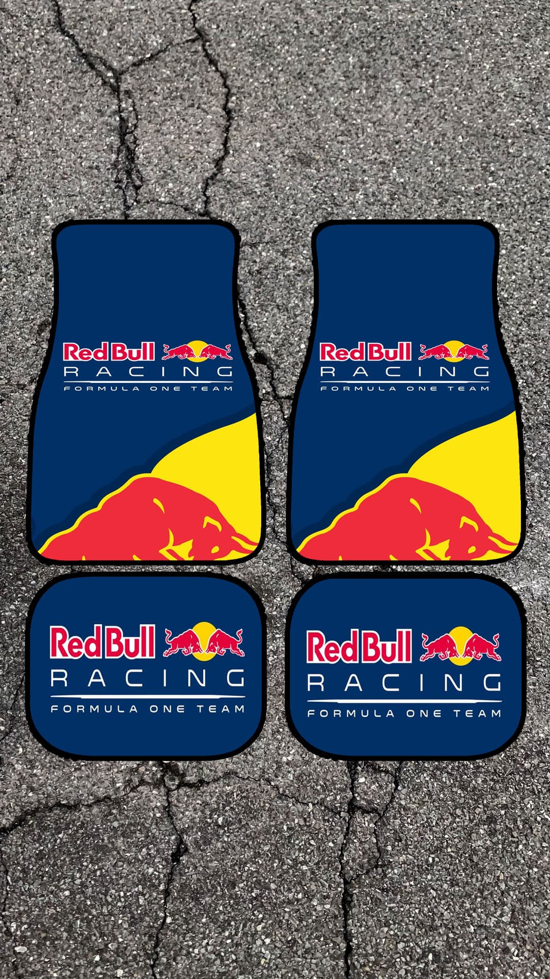 کفپوش طرح red bull ~ racing