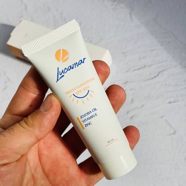 کرم ضدآفتاب رنگی لوکامر SPF50 — تصویر ۳