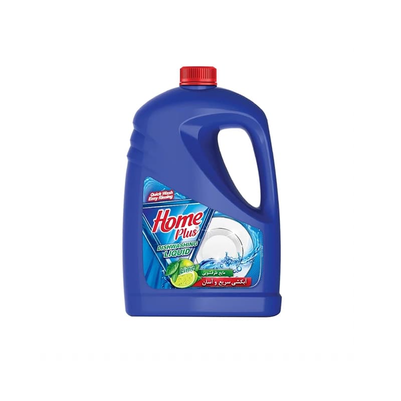 مایع ظرفشویی هوم پلاس مدل Lime حجم 3.75 لیتر
