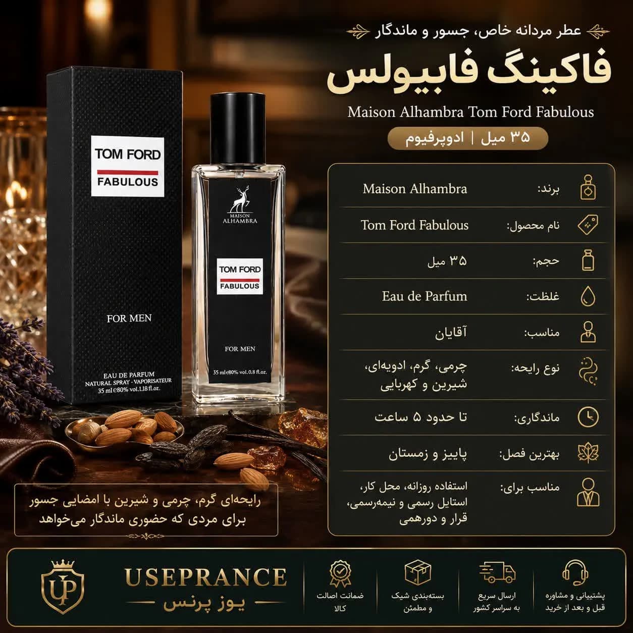 ادکلن فاکینگ فابیولس الحمبرا 35 میل | Alhambra
