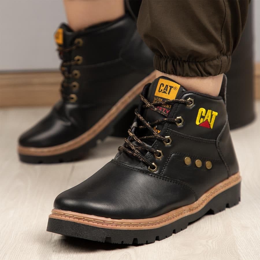 نیم بوت مردانه Catblack_Boot مدل 2076 — تصویر ۴