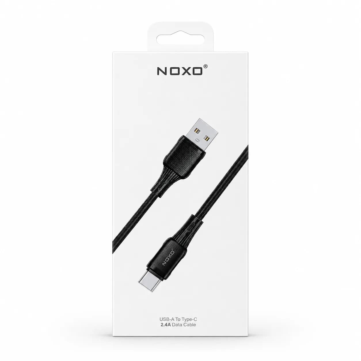 کابل تبدیل USB‑A به USB‑C نوکسو مدل CN‑8 طول 1 متر