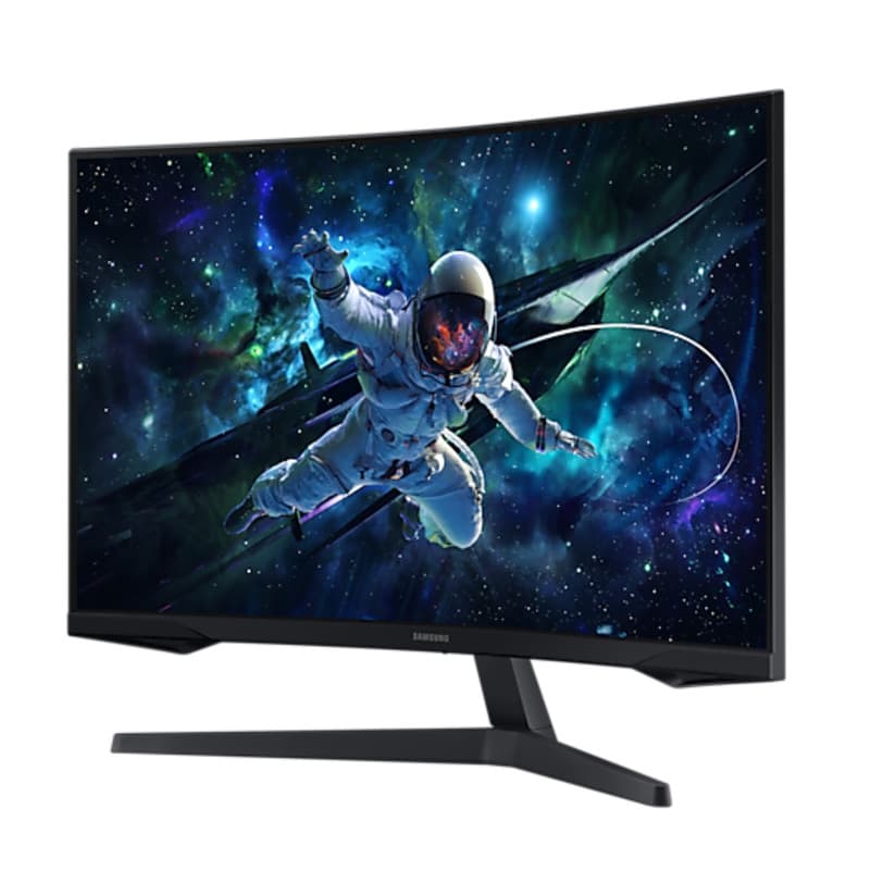 مانیتور خمیده گیمینگ 27 اینچ سامسونگ مدل Odyssey G5 G55C LS27CG552 با وضوح QHD، پنل VA و نرخ بروزرسانی 165 هرتز — تصویر ۵