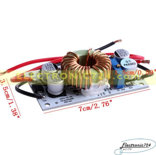 ماژول تغذیه افزاینده DC TO DC STEP UP 250W — تصویر ۷