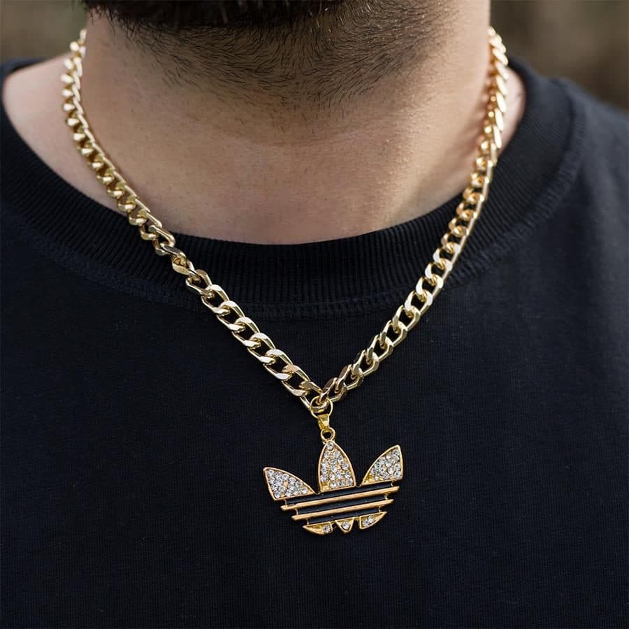 گردنبند مردانه Adidas_Gold مدل 1977 — تصویر ۴