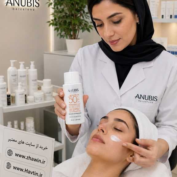 ضدآفتاب فلوئیدی آنوبیس SPF50 — تصویر ۲