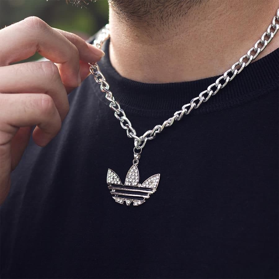 گردنبند مردانه Adidas_Silver مدل 1976 — تصویر ۴
