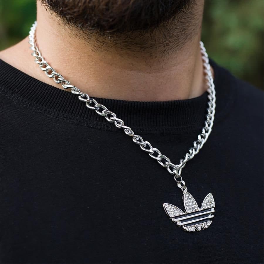 گردنبند مردانه Adidas_Silver مدل 1976 — تصویر ۵