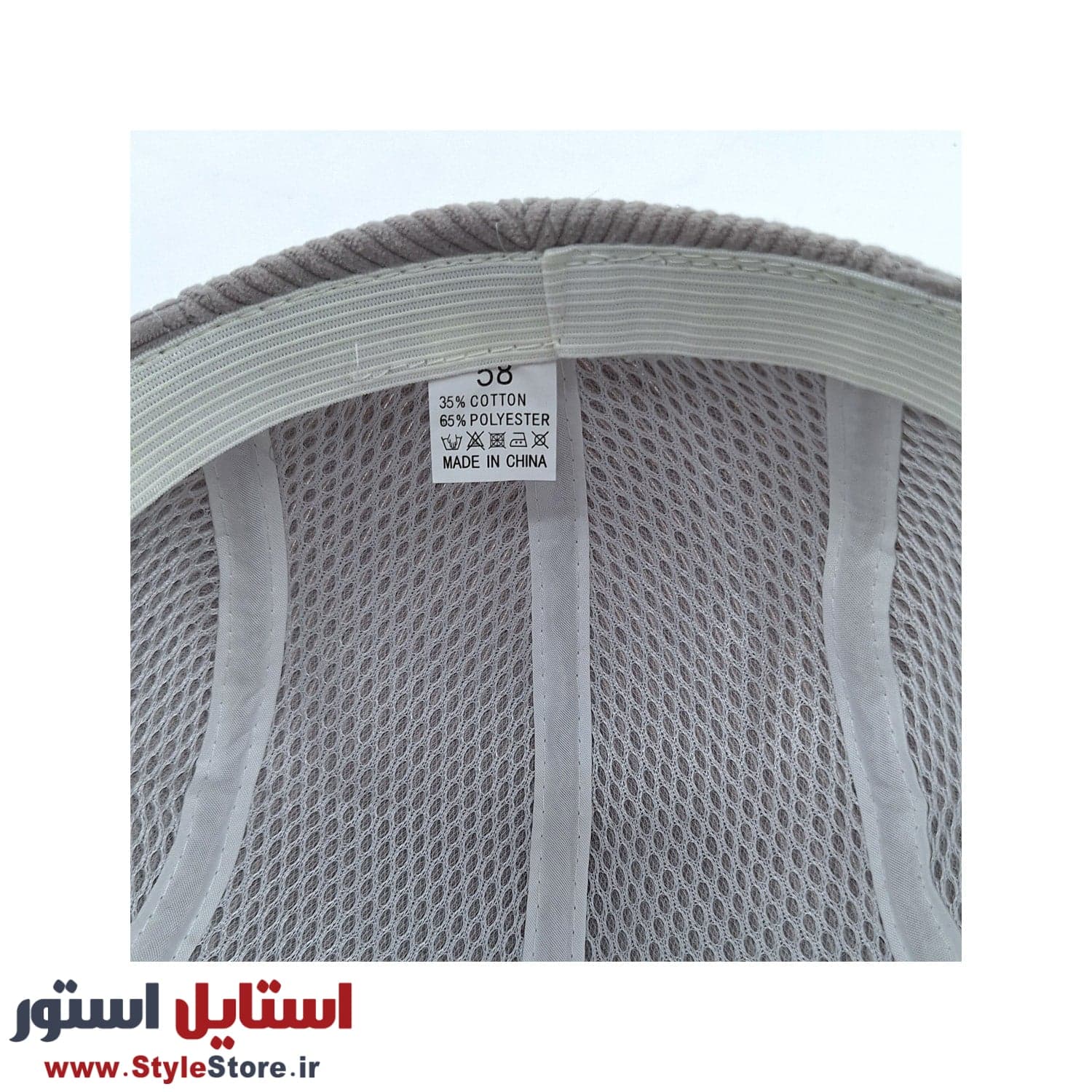 کلاه پیکی بلایندرز مردانه مدل کبریتی کد 1532 رنگ طوسی — تصویر ۶