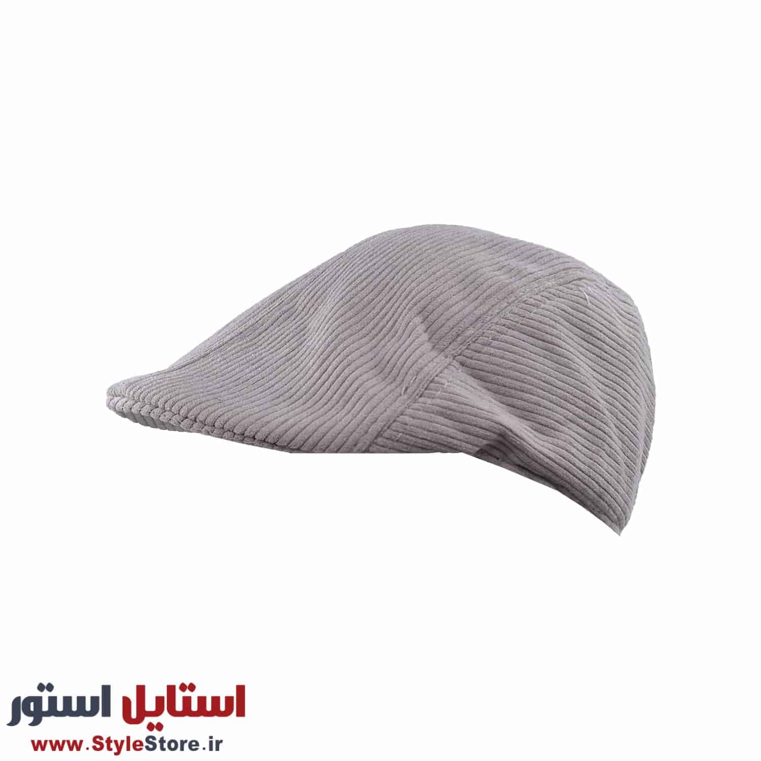 کلاه پیکی بلایندرز مردانه مدل کبریتی کد 1532 رنگ طوسی — تصویر ۳