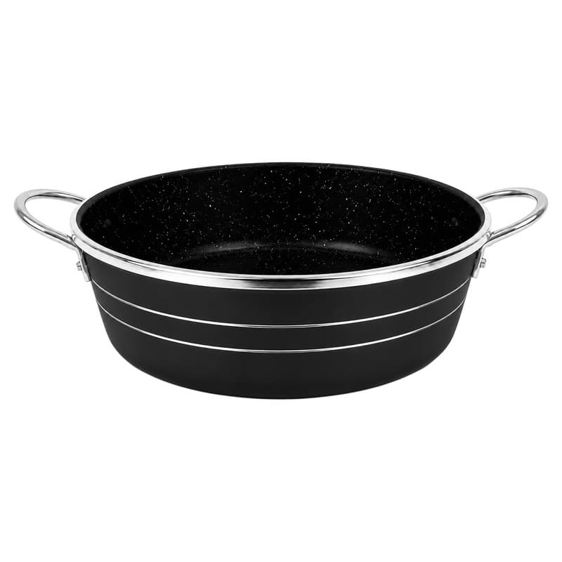 سرویس قابلمه و تابه گرانیتی ۱۴ پارچه آوینا مدل فورج — تصویر ۴