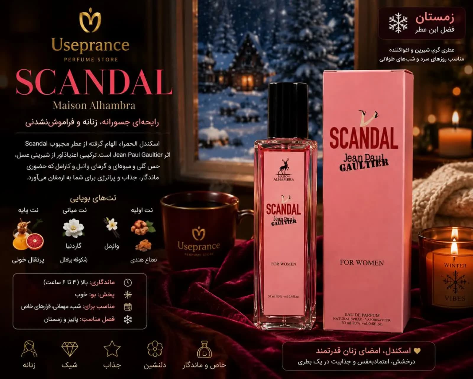 ادکلن اسکندل الحمبرا 35 میل — تصویر ۴