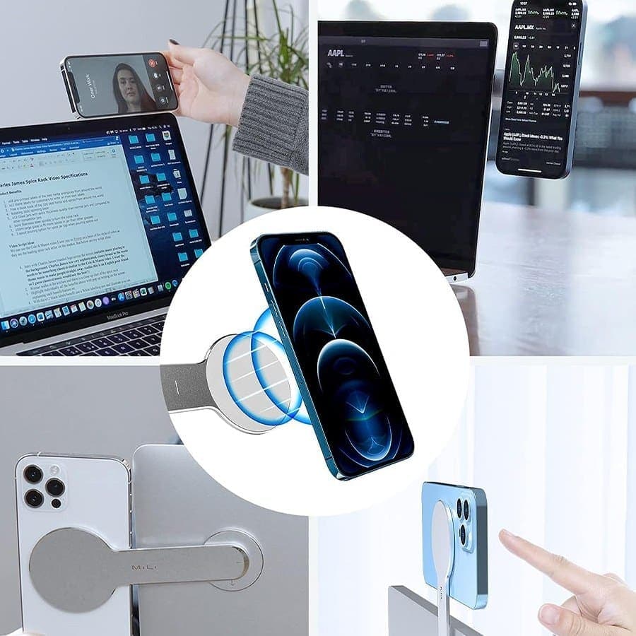 پایه نگهدارنده گوشی موبایل گرین لاین مدل Magsafe Adjustable — تصویر ۳