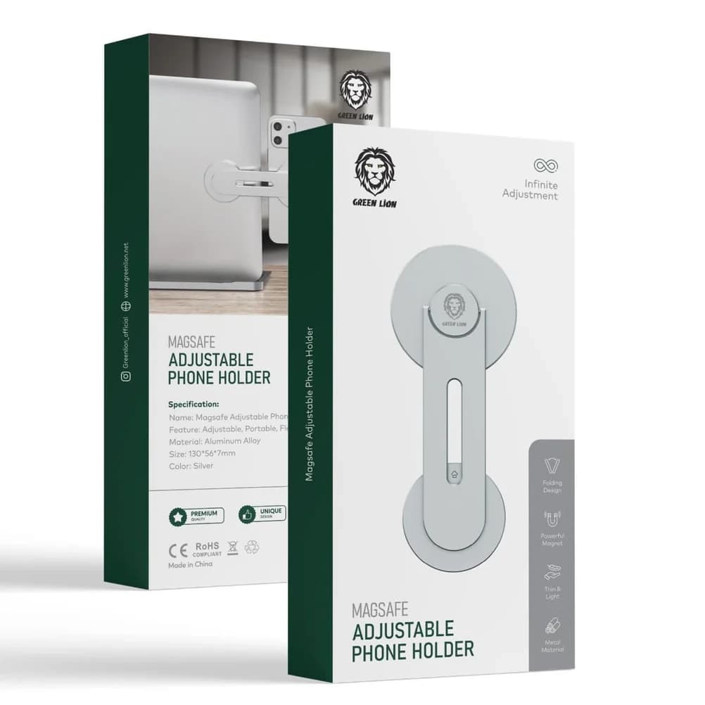 پایه نگهدارنده گوشی موبایل گرین لاین مدل Magsafe Adjustable — تصویر ۸