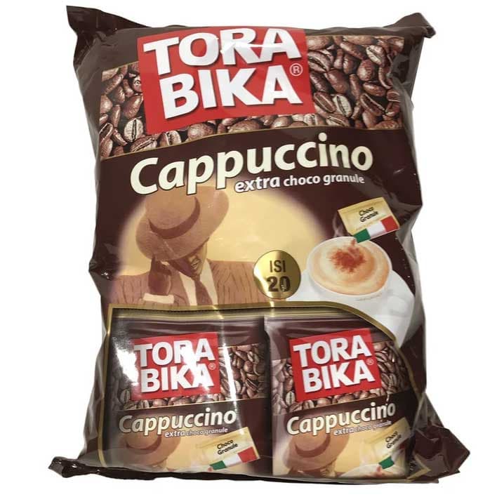 کاپوچینو تورابیکا Tora Bika با گرانول شکلات
