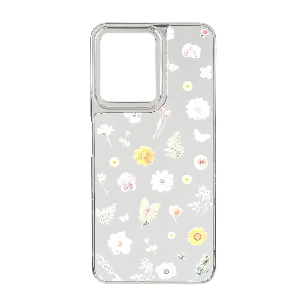 قاب آینه ای Silver طرح دار Xiaomi Redmi Note 12 4G – کد 46 — تصویر ۲
