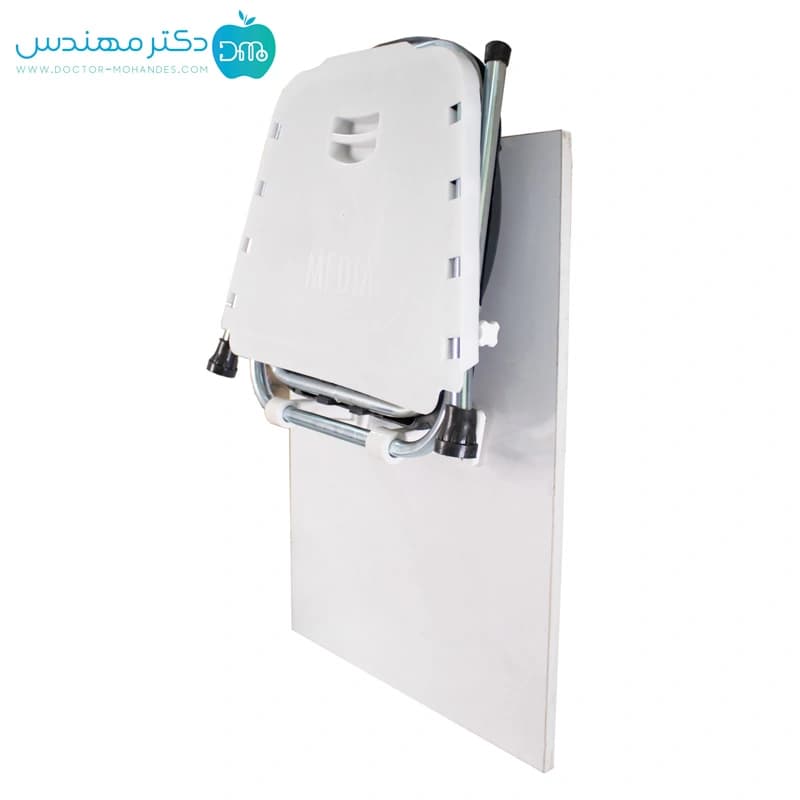 توالت فرنگی تاشو دیواری مدیا با قیف تاشو — تصویر ۵