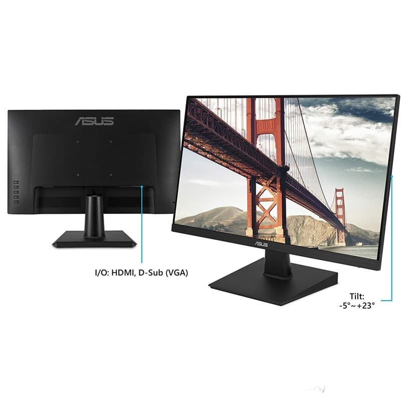 مانیتور ایسوس مدل VA24EHE سایز 23.8 اینچ — تصویر ۳