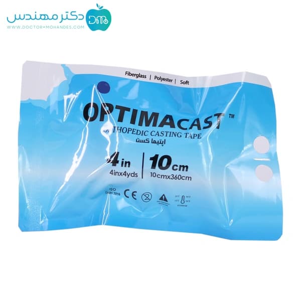 باند ارتوپدی فایبرگلاس اپتیماکست 4 اینچ