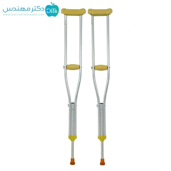 عصا زیر بغل آلومینیوم خارجی (یک جفت)