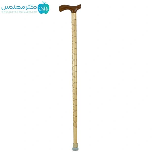 عصا چوبی طرح هندسی