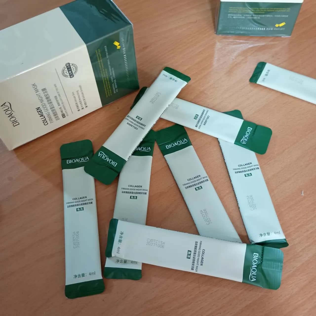 ماسک خواب کلاژن بیواکوا ساشه ای — تصویر ۳