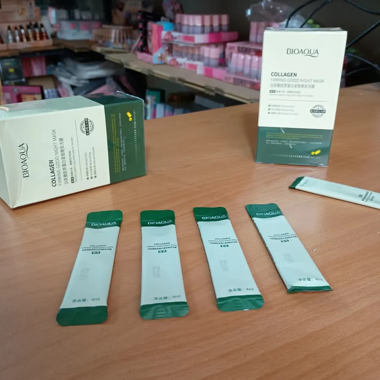 ماسک خواب کلاژن بیواکوا ساشه ای