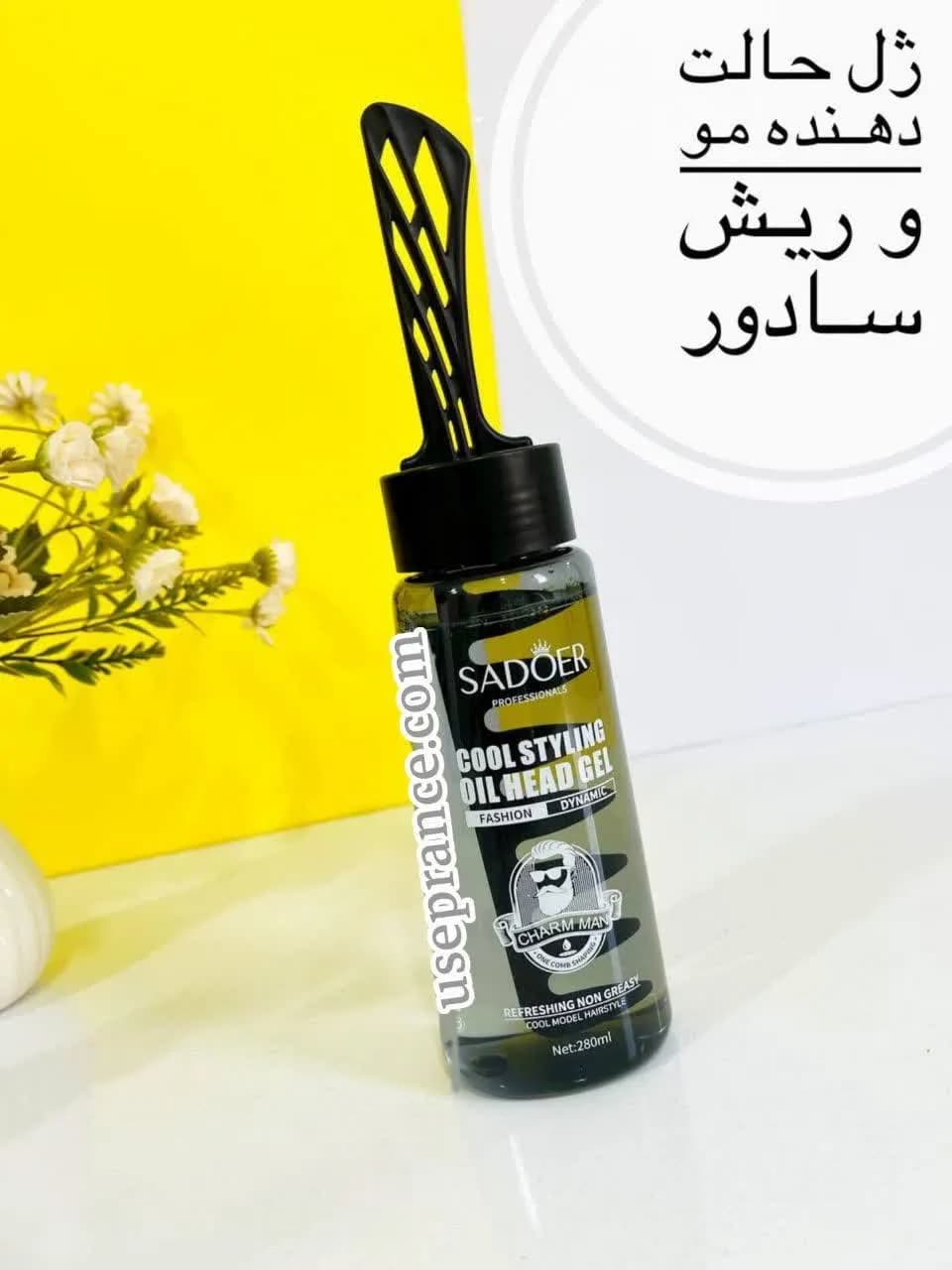 ژل حالت دهنده مو و ریش سادور SADOER