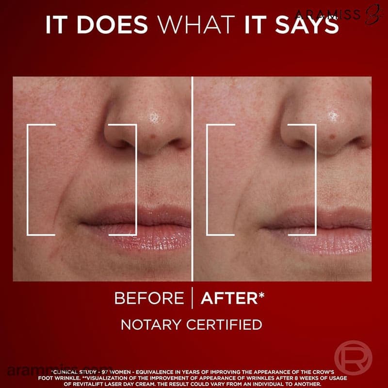 کرم شب ضد چروک لورال پاریس مدل Revitalift LASER Triple Action — تصویر ۳