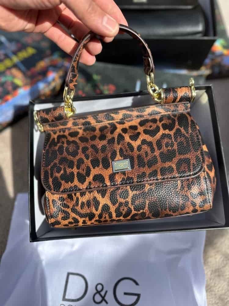 کیف پلنگی دلچه گابانا — تصویر ۲