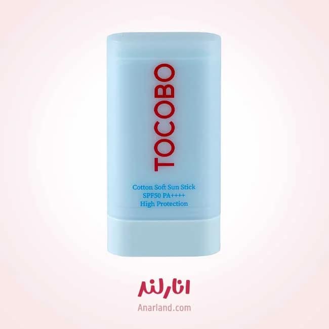 ضد آفتاب استیکی توکوبو SPF 50 حاوی عصاره پنبه کتان — تصویر ۴