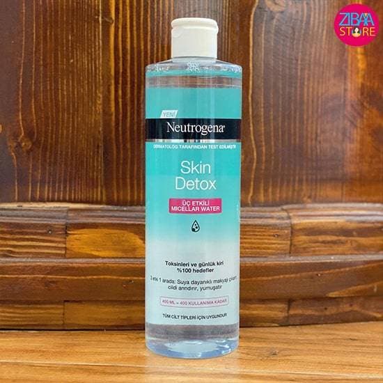 میسلار واتر نوتروژینا مدل Skin Detox — تصویر ۳