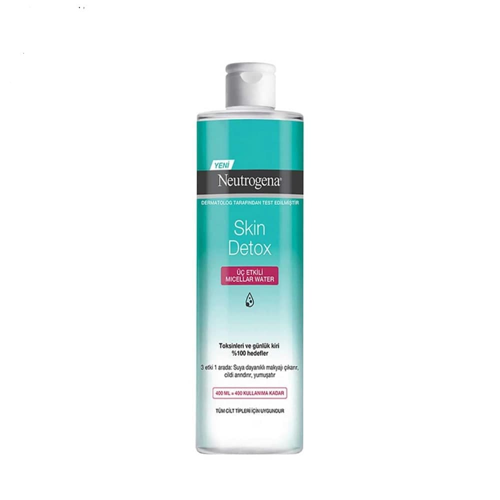 میسلار واتر نوتروژینا مدل Skin Detox — تصویر ۱۰