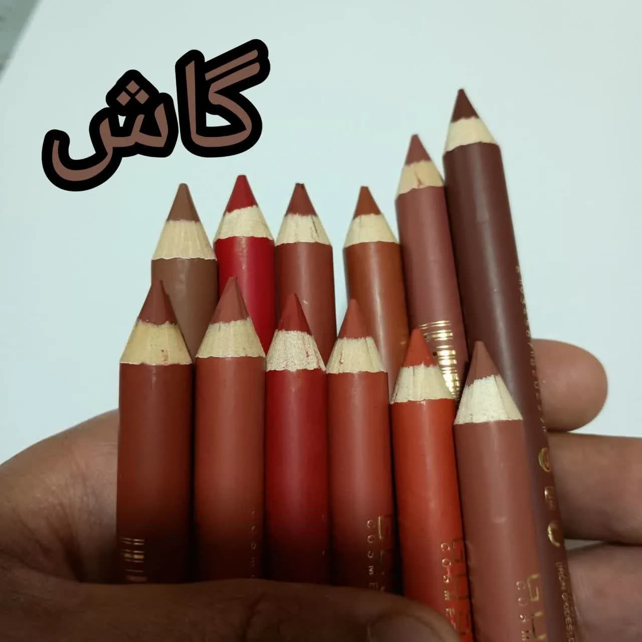 رژ مدادی گاش جین 12 عددی — تصویر ۲
