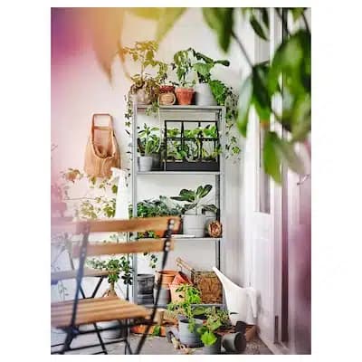 قفسه گالوانیزه ایکیا HYLLIS/ سایز 60x27x140 سانتی متر — تصویر ۸